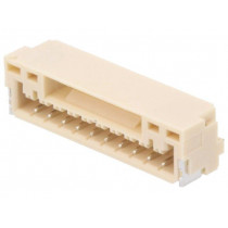 SM10B-GHS-TB; Socket; wire-board; male; GH; 1.25mm; PIN: 10; SMT; 50V; 1A; vertical; JST