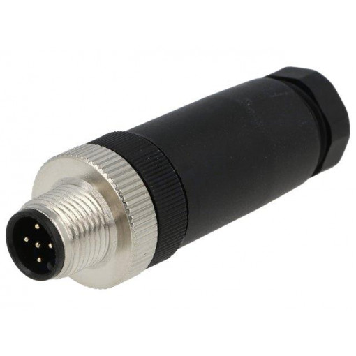 PB-M12A-05P-MM-SL7001-00A(H); Plug; M12; PIN: 5; male; A code-DeviceNet / CANopen; for cable; DEGSON ELECTRONICS