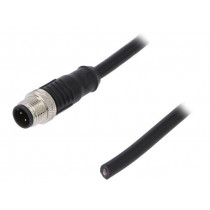 PM-M12A-04P-MM-SL8A01-00B(H); Plug; M12; PIN: 4; male; A code-DeviceNet / CANopen; IP65/IP67; DEGSON ELECTRONICS