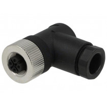 PB-M12A-04P-FF-SR7001-00A(H); Plug; M12; PIN: 4; female; A code-DeviceNet / CANopen; for cable; DEGSON ELECTRONICS