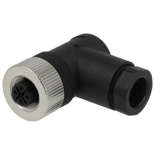 PB-M12A-04P-FF-SR7001-00A(H); Plug; M12; PIN: 4; female; A code-DeviceNet / CANopen; for cable; DEGSON ELECTRONICS