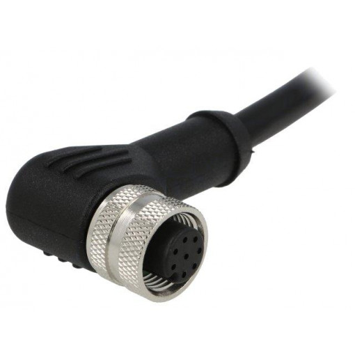 PM-M12A-08P-FF-SR8B01; Plug; M12; PIN: 8; female; A code-DeviceNet / CANopen; IP65/IP67; DEGSON ELECTRONICS