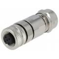 PA-M12A-05P-FF-SL7001-00AH; Plug; M12; PIN: 5; female; A code-DeviceNet / CANopen; for cable; DEGSON ELECTRONICS