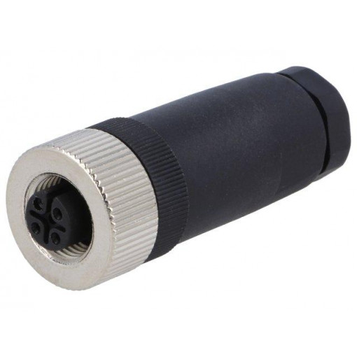 PB-M12A-04P-FF-SL7001-00AH; Plug; M12; PIN: 4; female; A code-DeviceNet / CANopen; for cable; DEGSON ELECTRONICS