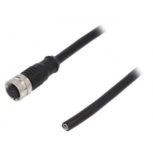 SM12-PVT-A8F-2A010U; Plug; M12; PIN: 8; female; A code-DeviceNet / CANopen; IP65/IP67; DEGSON ELECTRONICS