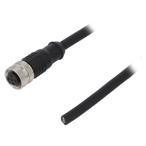 PM-M12B-05P-FF-SL8B01-00AH; Plug; M12; PIN: 5; female; B code-Profibus; IP65/IP67; 60V; 4A; 1m; DEGSON ELECTRONICS