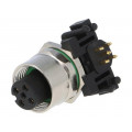 SR-M12A-05P-FF-SF7003-00A(H); Socket; M12; PIN: 5; female; A code-DeviceNet / CANopen; THT; 60V; DEGSON ELECTRONICS