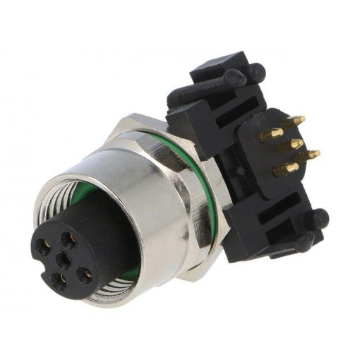 SR-M12A-05P-FF-SF7003-00A(H); Socket; M12; PIN: 5; female; A code-DeviceNet / CANopen; THT; 60V; DEGSON ELECTRONICS