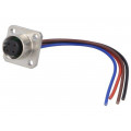 SM12-S90C-A4F-2A010; Socket; M12; PIN: 4; female; A code-DeviceNet / CANopen; IP67; 250V; DEGSON ELECTRONICS