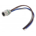 SM8-S50C-B5F-2A010; Connector: M8; female; PIN: 5; straight; for panel mounting; socket; DEGSON ELECTRONICS