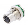 SP-M8A-03P-FF-SF7001-00B(H); Connector: M8; female; PIN: 3; straight; for panel mounting; socket; DEGSON ELECTRONICS