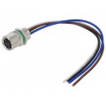 SD-M8A-04P-FF-SF7A10-00A(H); Connector: M8; female; PIN: 4; straight; for panel mounting; socket; DEGSON ELECTRONICS