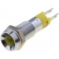 SMBD08112; Indicator: LED; recessed; 12÷14VDC; Cutout: Ø8.2mm; IP67; metal; SIGNAL-CONSTRUCT
