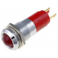 SMBD14024; Indicator: LED; recessed; 24÷28VDC; Cutout: Ø14.2mm; IP67; metal; SIGNAL-CONSTRUCT