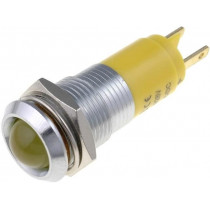 SMBD14124; Indicator: LED; recessed; 24÷28VDC; Cutout: Ø14.2mm; IP67; metal; SIGNAL-CONSTRUCT