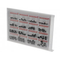 SMD-PET-KIT1; Kit: capacitors; No.of val: 16; 0,01uF÷2,2uF; 160pcs; SMD; WIMA