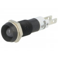 SMDD08614; Indicator: LED; recessed; 24÷28VDC; Cutout: Ø8.2mm; IP67; metal; SIGNAL-CONSTRUCT