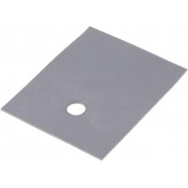SMICA SOT93; Heat transfer pad: silicone; SOT93,TOP3; 0.4K/W; L: 24mm; W: 20mm; NINIGI SMICA SOT93; Heat transfer pad: silicone; SOT93,TOP3; 0.4K/W; L: 24mm; W: 20mm; NINIGI
