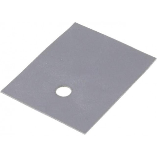 SMICA SOT93; Heat transfer pad: silicone; SOT93,TOP3; 0.4K/W; L: 24mm; W: 20mm; NINIGI SMICA SOT93; Heat transfer pad: silicone; SOT93,TOP3; 0.4K/W; L: 24mm; W: 20mm; NINIGI
