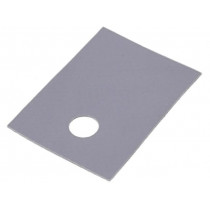 SMICA TO220; Heat transfer pad: silicone; TO220; 0.4K/W; L: 18mm; W: 13mm; NINIGI