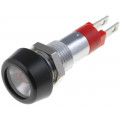 SMPD08014; Indicator: LED; flat; 24÷28VDC; 24÷28VAC; Cutout: Ø8.2mm; IP67; SIGNAL-CONSTRUCT