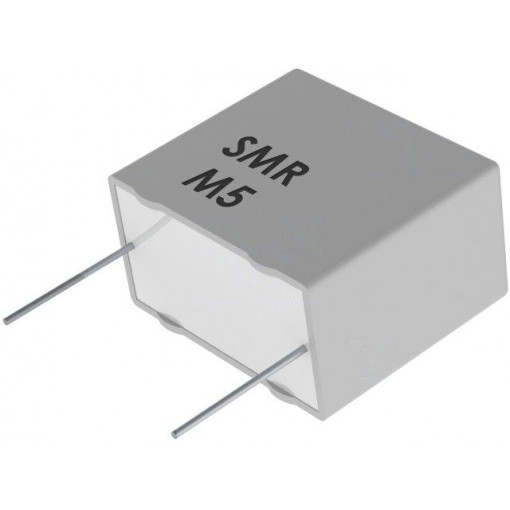 SMR5222J100J01L16.5CBULK; Capacitor: metallized PPS; 2.2nF; 5mm; ±5%; 7.2x2.5x6.5mm; 40V/μs; KEMET