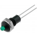 SMRS062; Indicator: LED; prominent; 24÷28VAC; Ømount.hole: 6.2mm; metal; SIGNAL-CONSTRUCT