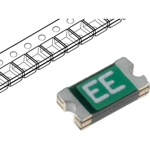 SN075-06; Fuse: PTC polymer; 750mA; Case: 1206; ECE