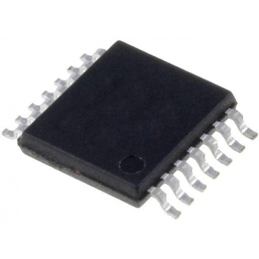 SN74ACT14PW; IC: digital; inverter,Schmitt trigger; Channels: 6; SMD; TSSOP14; TEXAS INSTRUMENTS