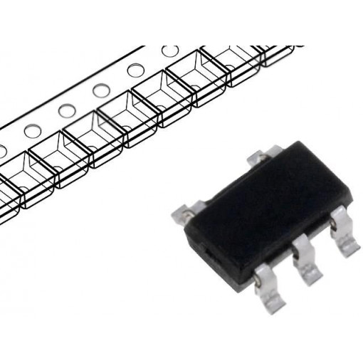 SN74AHC1G125DBVR; IC: digital; 3-state,bus buffer; SMD; SOT23-5; Series: AHC; TEXAS INSTRUMENTS SN74AHC1G125DBVR; IC: digital; 3-state,bus buffer; SMD; SOT23-5; Series: AHC; TEXAS INSTRUMENTS