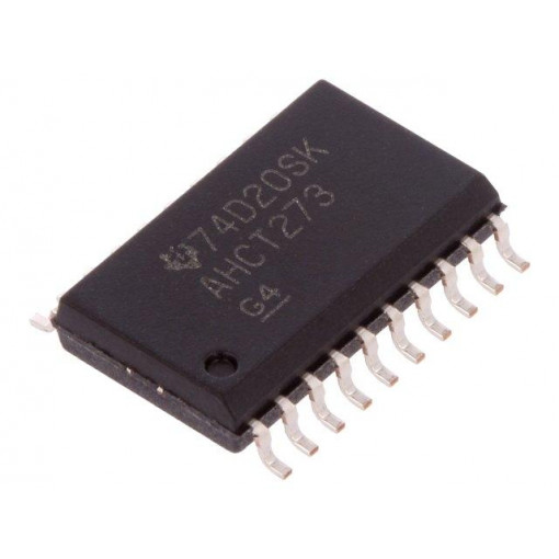 SN74AHCT273DW; IC: digital; D flip-flop; Channels: 8; 4.5÷5.5VDC; SMD; SO20; TEXAS INSTRUMENTS