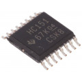 SN74HC151PW; IC: digital; 8-to-1 lines,multiplexer,data selector; Channels: 1; TEXAS INSTRUMENTS