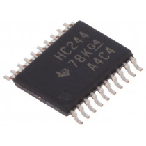 SN74HC244PW; IC: digital; 3-state,non-inverting,driver; Channels: 8; SMD; TEXAS INSTRUMENTS