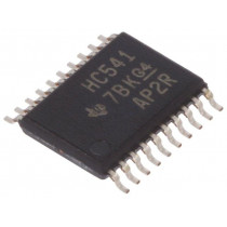 SN74HC541PW; IC: digital; 3-state,buffer,line driver; Channels: 8; SMD; TSSOP20; TEXAS INSTRUMENTS