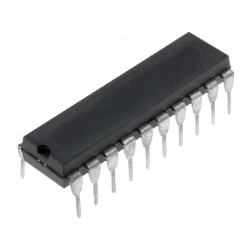 SN74HC640N; IC: digital; 3-state,bus transceiver; Channels: 8; THT; DIP20; TEXAS INSTRUMENTS