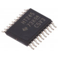 SN74HCT245PW; IC: digital; 3-state,bus transceiver,octal; Channels: 8; SMD; TEXAS INSTRUMENTS