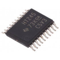 SN74HCT245PW; IC: digital; 3-state,bus transceiver,octal; Channels: 8; SMD; TEXAS INSTRUMENTS