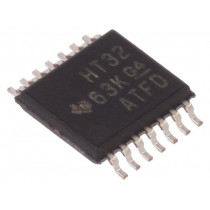 SN74HCT32PW; IC: digital; OR; Channels: 4; IN: 2; SMD; TSSOP14; Series: HCT; TEXAS INSTRUMENTS