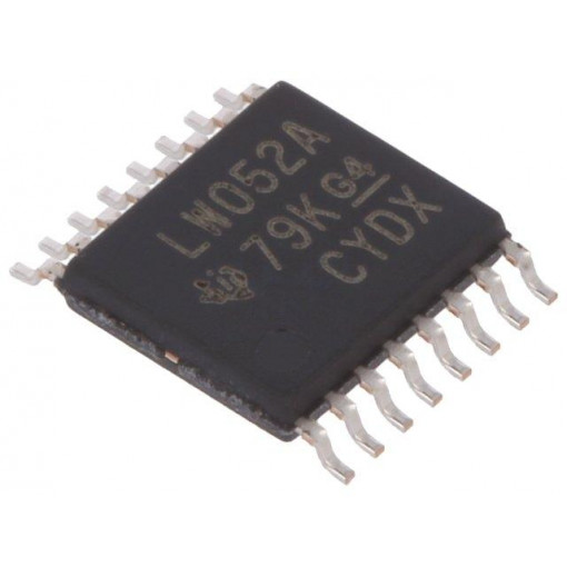 SN74LV4052APW; IC: digital; analog,demultiplexer/multiplexer; Channels: 4; SMD; TEXAS INSTRUMENTS