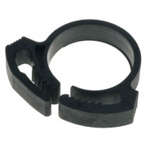 190-00254; Fixing clamp; ØBundle : 15.9÷18.2mm; W: 20.7mm; polyamide; black; HELLERMANNTYTON