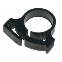 192-10080; Fixing clamp; ØBundle : 13.1÷15mm; W: 16.7mm; polyamide; black; HELLERMANNTYTON