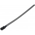 115-11350; Cable tie; multi use; L: 340mm; W: 11mm; polyurethane; 123N; black; HELLERMANNTYTON