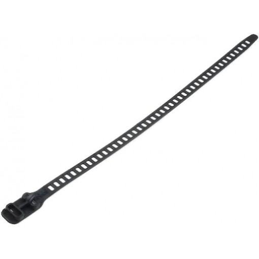 115-11350; Cable tie; multi use; L: 340mm; W: 11mm; polyurethane; 123N; black; HELLERMANNTYTON