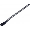 115-11270; Cable tie; multi use; L: 260mm; W: 11mm; polyurethane; 123N; black; HELLERMANNTYTON