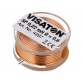 4997; Inductor: air coil; 0.22mH; 0.54Ω; Ø: 25mm; H: 12mm; Øcore: 0.6mm; VISATON 4997; Inductor: air coil; 0.22mH; 0.54Ω; Ø: 25mm; H: 12mm; Øcore: 0.6mm; VISATON