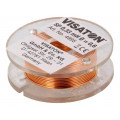 4995; Inductor: air coil; 0.33mH; 0.68Ω; Ø: 37mm; H: 12mm; Øcore: 0.6mm; VISATON 4995; Inductor: air coil; 0.33mH; 0.68Ω; Ø: 37mm; H: 12mm; Øcore: 0.6mm; VISATON