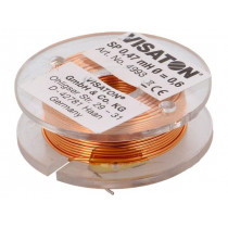 4993; Inductor: air coil; 0.47mH; 0.83Ω; Ø: 37mm; H: 12mm; Øcore: 0.6mm; VISATON