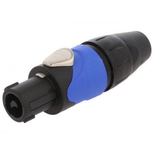 SP-2-FB; Plug; loudspeaker; female; PIN: 2; for cable; 30A; 133V; zinc alloy; AMPHENOL