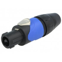 SP-2-FBS; Plug; loudspeaker; female; PIN: 2; for cable; 30A; 133V; zinc alloy; AMPHENOL