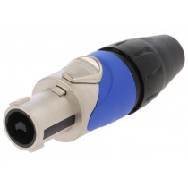 SP-2-FNS; Plug; loudspeaker; female; PIN: 2; for cable; 30A; 133V; zinc alloy; AMPHENOL